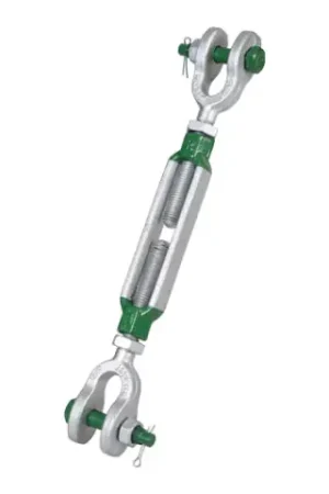 Van Beest Green Pin 5/8" x 12" G-6323 Jaw & Jaw Turnbuckle BN - 3500 lbs WLL Factory Price