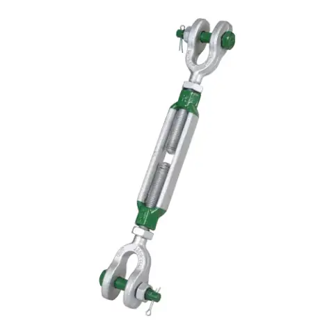 Van Beest Green Pin 5/8" x 12" G-6323 Jaw & Jaw Turnbuckle BN - 3500 lbs WLL Factory Price