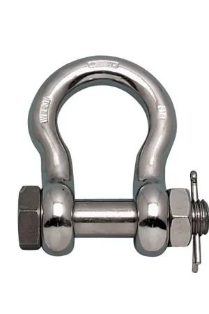 In Demand Suncor 1/2" Stainless Steel Bolt Type Anchor Shackle - 1.5 Ton WLL