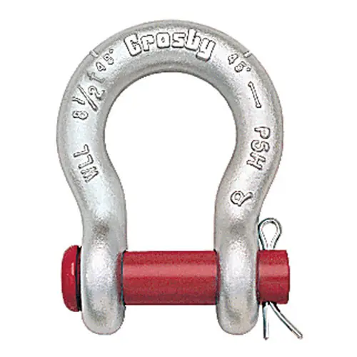 Crosby 5/8" G-213 Round Pin Anchor Shackle - 3-1/4 Ton WLL - #1018115 Sale