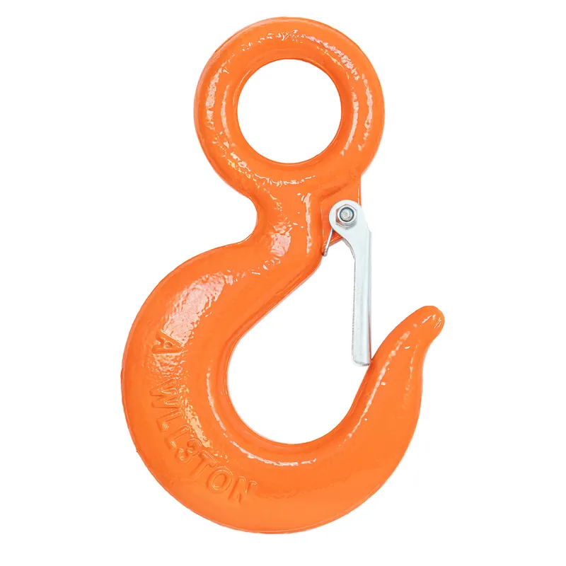 1 Ton Alloy Eye Hoist Hook w/ Latch Best Seller