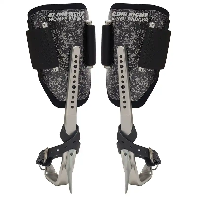 Climb Right Honey Badger Climbing Spur Set Express Delivery