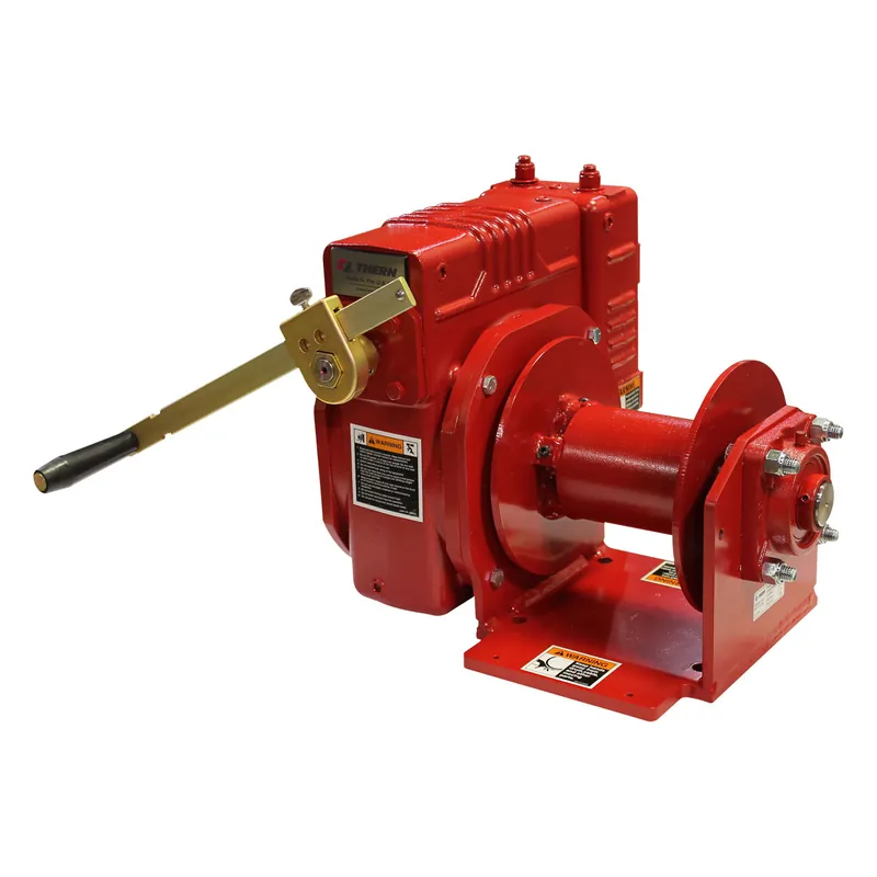 Last Chance Thern 2W40-BM Worm Gear Hand Winch - 4600 lbs Lifting Capacity