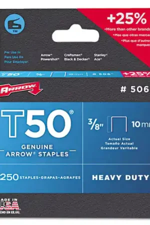 Super Sale Arrow T50 #506 Staples - 3/8"L