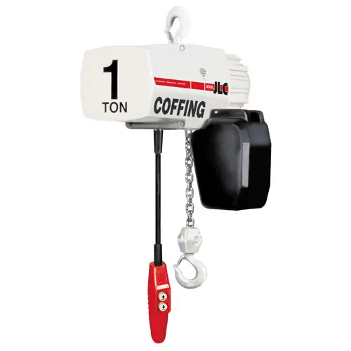 Today Only Coffing JLC2016-15 1 Ton x 15 ft Electric Chain Hoist - 115/230V-1PH