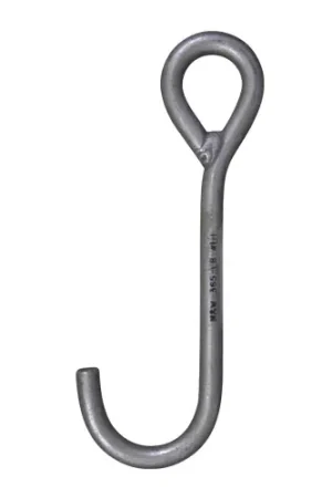 M&W 3/8" Alloy J Hook - 365 lbs WLL - #11623-6 Final Sale