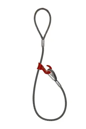 1/2" x 10 ft BLP-138 Sliding Choker Wire Rope Sling - 3300 lbs WLL Crafted