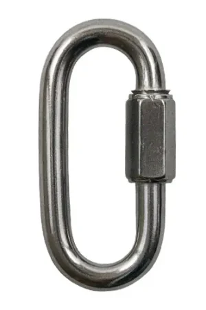 Affordable Suncor 9/32" (1/4") Type 316 Stainless Steel Quick Link - 1400 WLL
