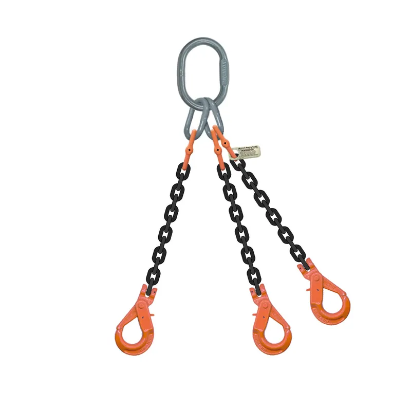 5/16" x 5 ft Type TOSL 3-Leg Grade 100 Chain Sling - 14800 lbs WLL Weekend Sale