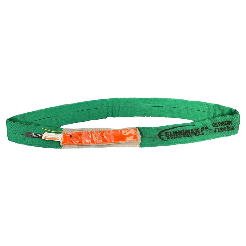 Direct From Factory Slingmax Single-Path Extra Covermax SPXCF15000 100' Synthetic Round Sling - 150,000 lbs. WLL