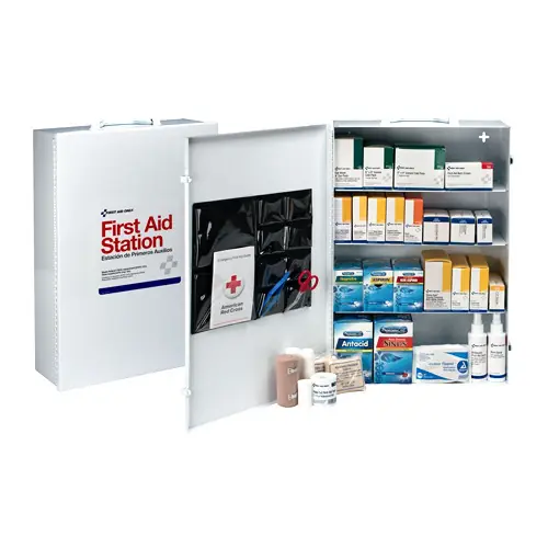 First Aid Only Metal Four Shelf First Aid Kit Today Only