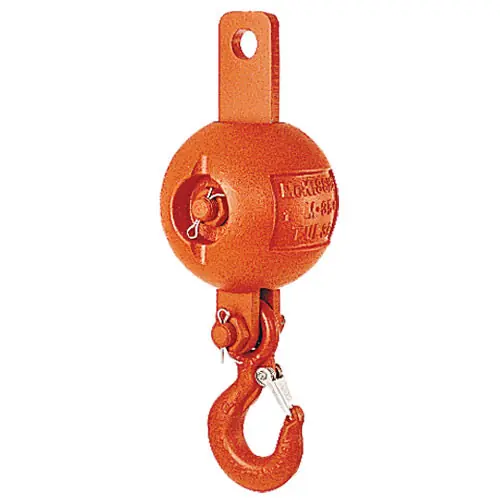 Crosby UB500E Non-Swiveling Overhaul Ball - 10 Ton WLL - #1036483 Professional Grade