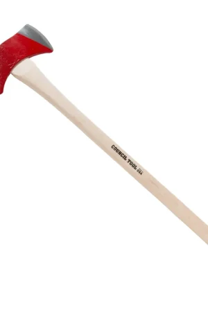 Council Tool 3.5 lbs Double Bit Michigan Axe - 36" Straight Handle Crafted