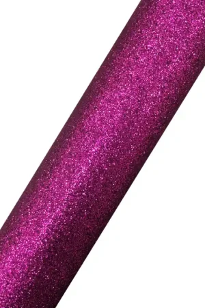 12" x 5yd Glitter Cherry HTV Heat Transfer Vinyl Roll DG09 Next Day Delivery
