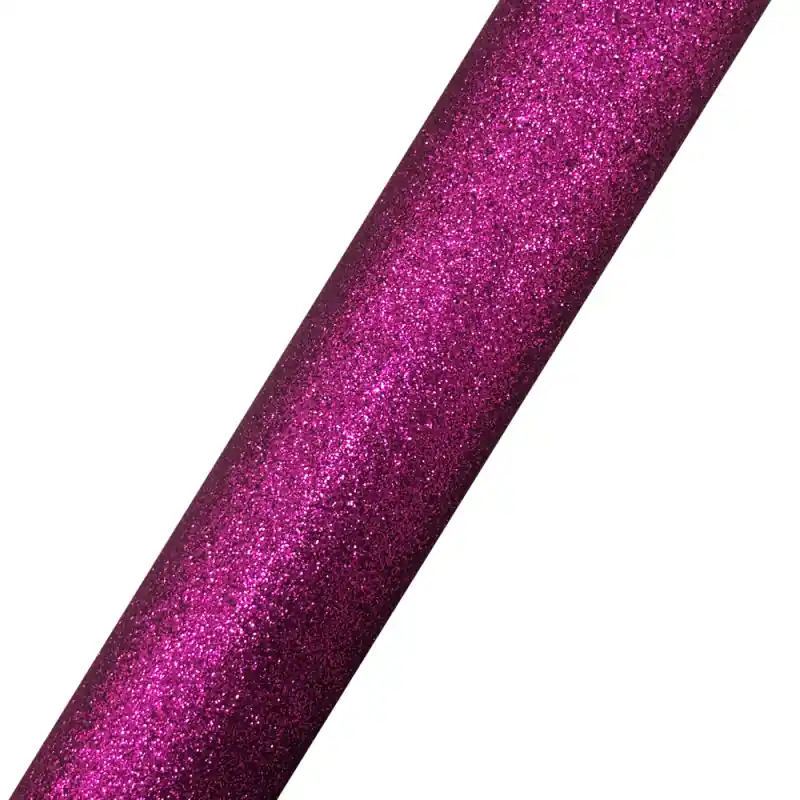 12" x 5yd Glitter Cherry HTV Heat Transfer Vinyl Roll DG09 Next Day Delivery