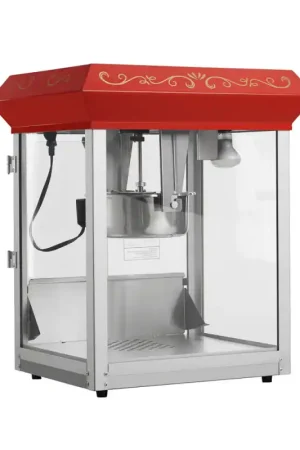 Authentic Bolton Tools 8 oz. Commercial Kettle Popcorn Machine Maker, Movie Theater Popcorn Machine,Popcorn Maker Machine, 120V 850W