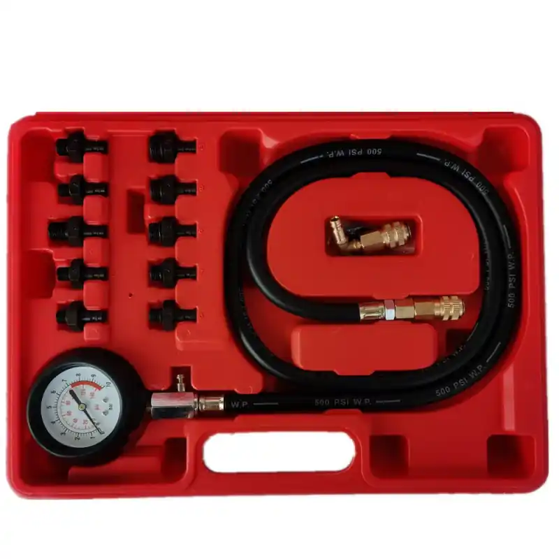 0-140 PSI Oil Pressure Tester Kit & Gauge Tool for Engine Diagnostic Flash Sale