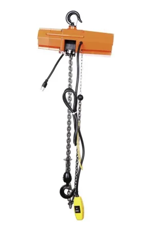 1-Phase Single Speed Electric Chain Hoist, 300lbs Capacity 10' Lift Factory Price