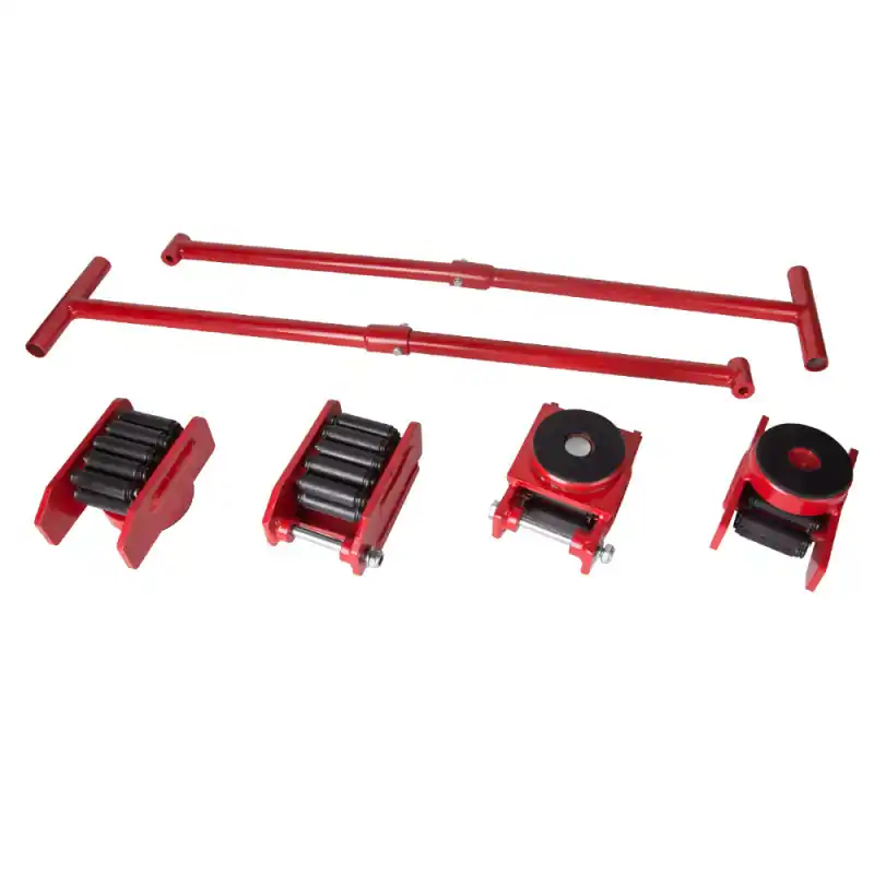 Limited Offer Bolton Tools Machinery Skate Kit 8800 Lbs 4 rollers 2 handles 1 case