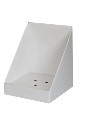 10 Pieces Cardboard Display Stands White 8 x 8 x 10" One Parcel Best Seller