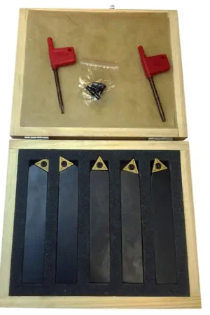 While Supplies Last Bolton Tools 5 PCS 3/8" Turning Tool Holder with Set of Inserts. | 12-125-S03