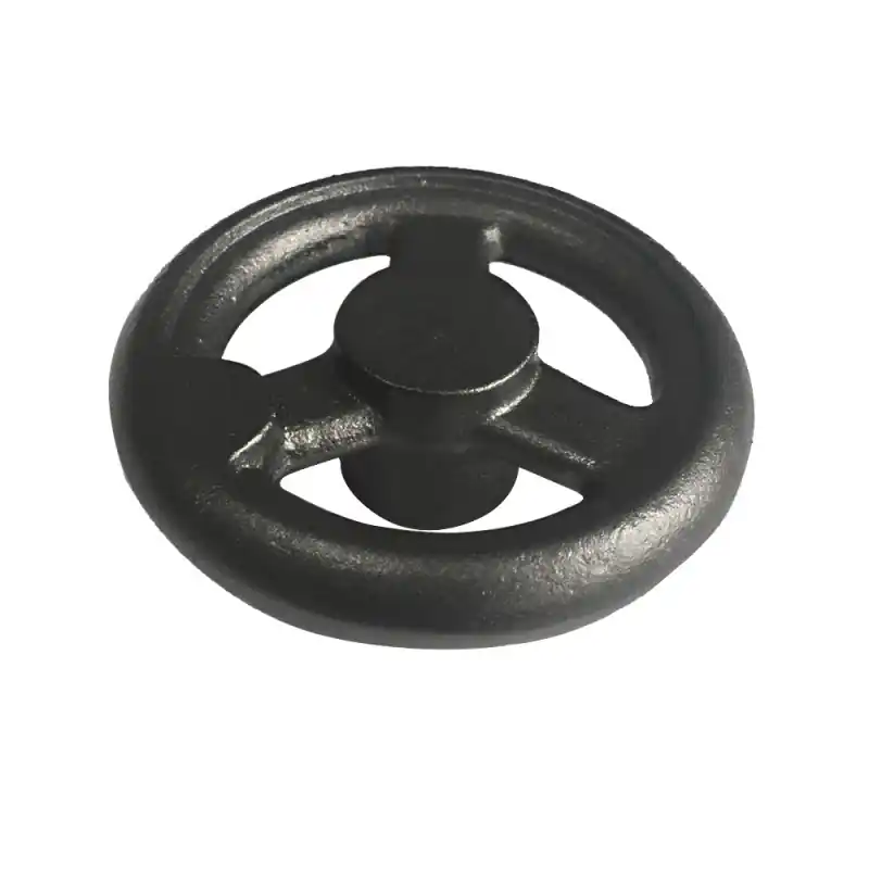 Three Spoked Cast Iron Handwheel without Handle 6" Diameter Super Sale