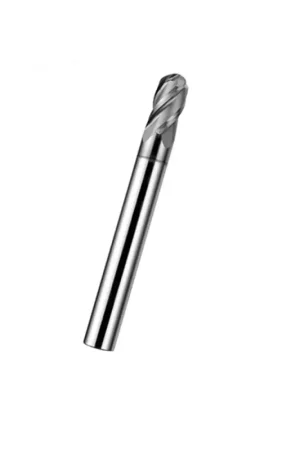 1/4" Diam. 4 Flute, Solid Carbide Ball Nose End Mill, R3, Made In Taiwan Must Have