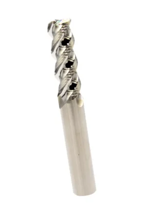 12mm 1R, Corner Radius End Mill, 3 Flute, 1R Aluminum Alloy, 1/2" Shank, Made in Taiwan Express Delivery