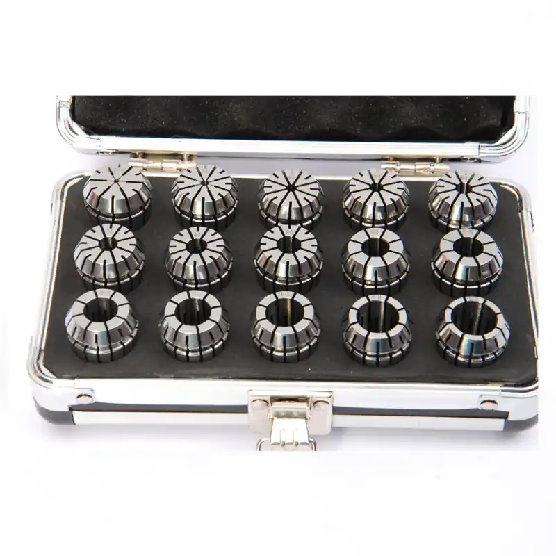 Bolton Tools ER25-15PCS( 2mm-16mm) Precision Spring Collet Aluminum alloy box Holiday Sale