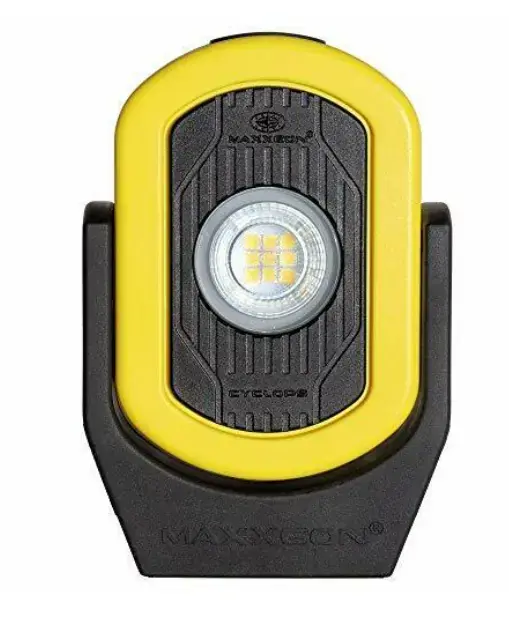 Maxxeon WorkStar 812 HiVis Yellow, Cyclops USB LED Work Light Best Seller
