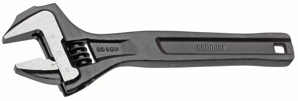 Today Only Gedore 60 S 6 P Adjustable Wrench 6", open end, phosphated 2668815