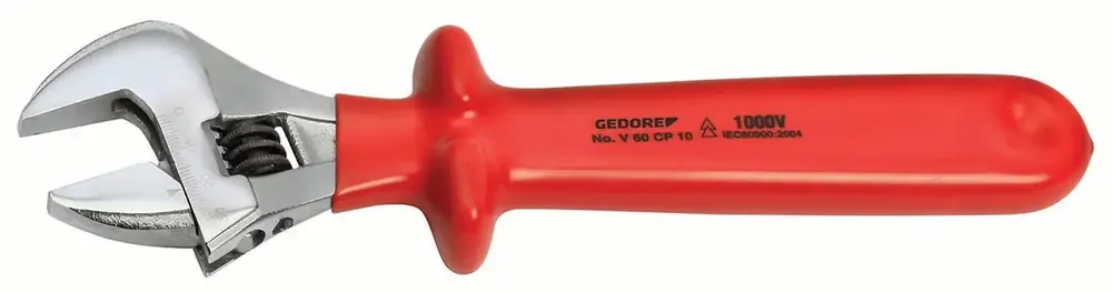 Gedore V 60 CP 12 Adjustable wrench, open end, 1000 V 12" 2179075 Place Order