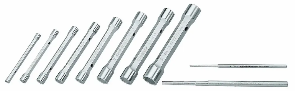 Luxury Gedore KD 626-8 Tubular box wrench set 8 pcs 6-22 mm 6528730