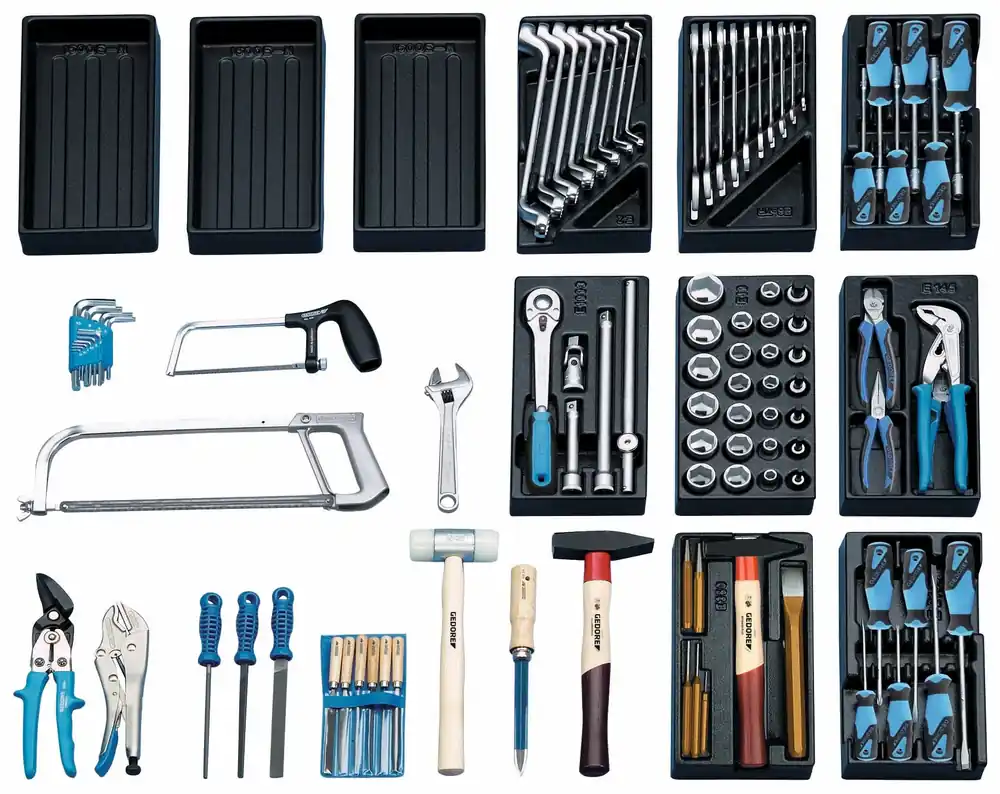 Clearance Gedore S 1400 G Universal tool assortment 100 pcs 6612790