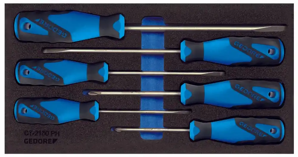 Gedore 1500 CT1-2150 PH Screwdiver set in 1/3 Check-Tool module 2309130 Cheap