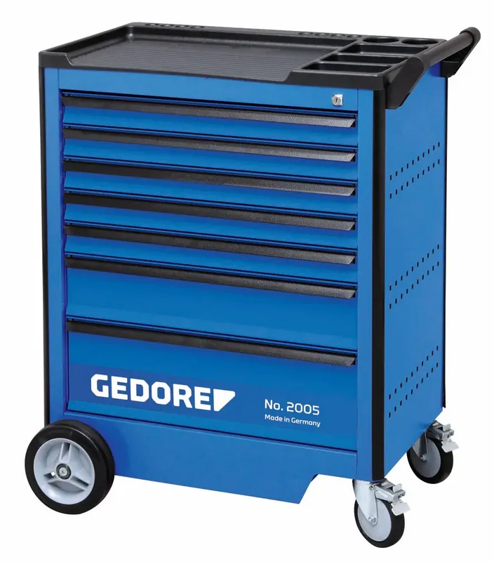 Genuine Gedore 2005 0511 E Tool trolley with safe locking drawers 2827379