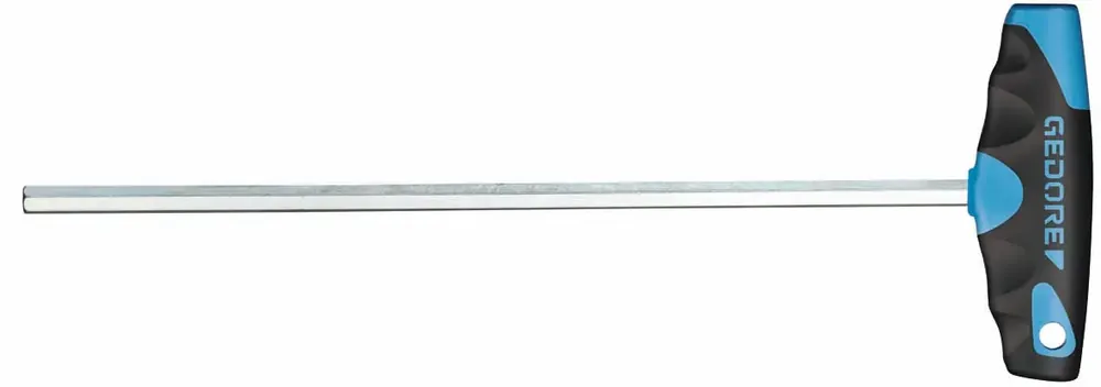 Gedore 2142 T 1/8AF Hexagon Allen key with 2C-T-handle 1/8AF 2647354 Professional Grade