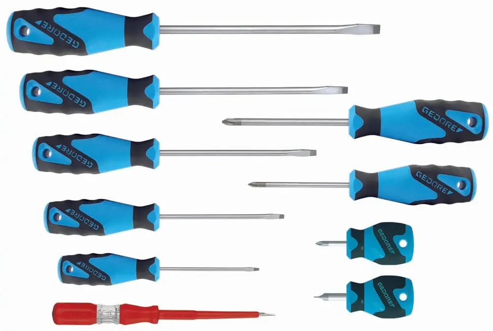 Sale Gedore 2150-2160 PH-010 3C-Screwdriver set 10 pcs IS 3-8 PH 1-2 1482343
