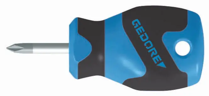 Authentic Gedore 2161 PH 1 Screwdriver Stubby PH 1 1482440