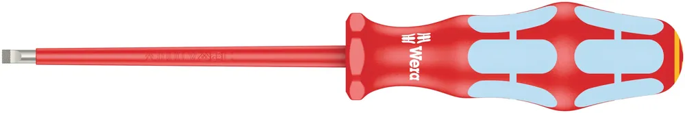Affordable Wera 3160I 0.8 X 4.0 X 100 MM VDE-INSULATED SCREWDRIVER 05022731001