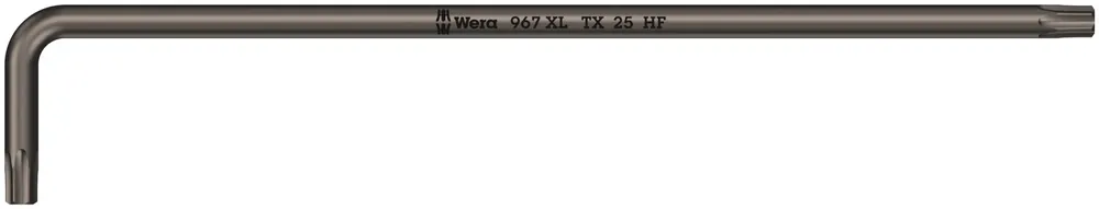 Authentic Wera 967 XL HF TX 25 Long arm TORX key with holding function 05024456001