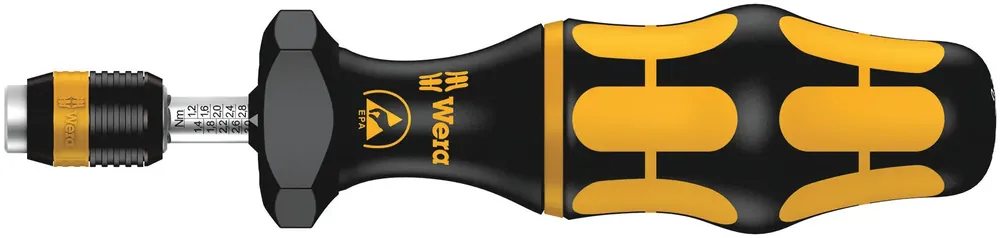 Wera 7431 ESD 30.0 - 100.0 NCM ADJUSTABLE TORQUE SCREWDRIVER 05074782001 Special Discount