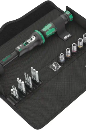 Affordable Wera Click-Torque A6 in textiler Box mit Bits + Nm 05130110001