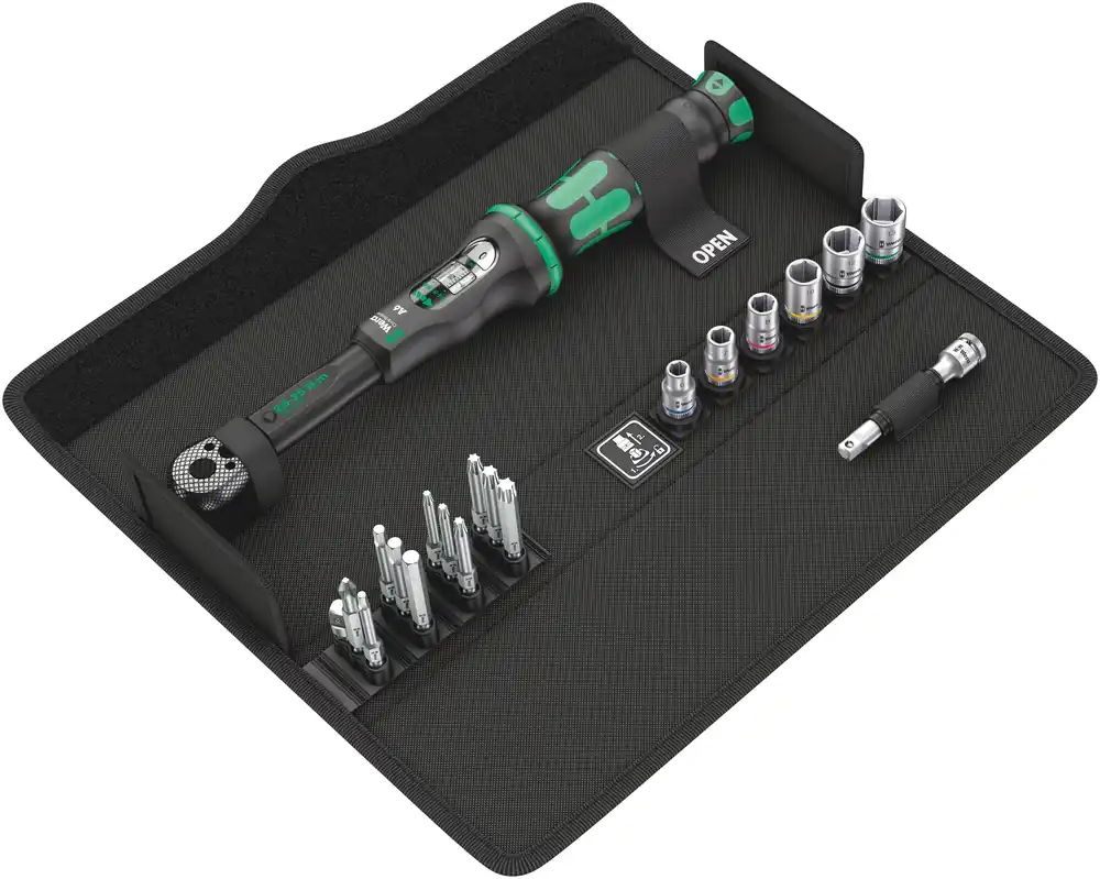 Affordable Wera Click-Torque A6 in textiler Box mit Bits + Nm 05130110001