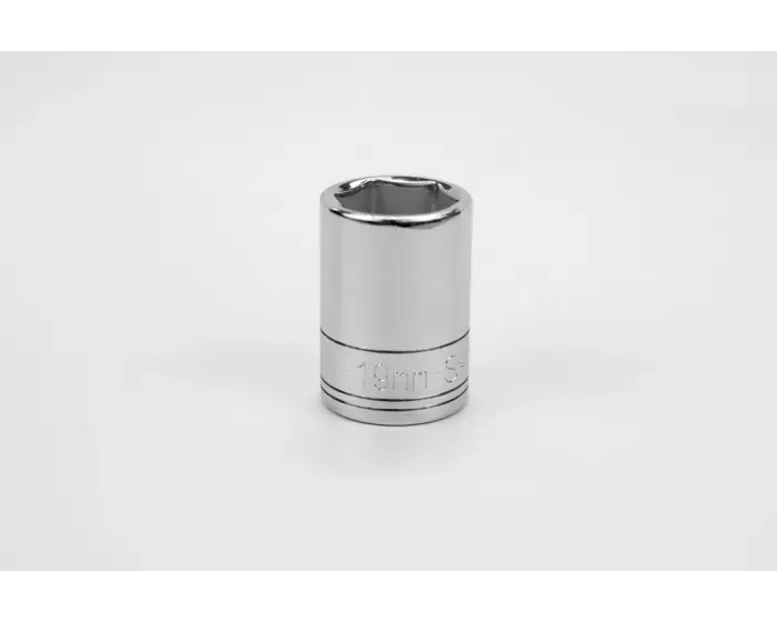 While Supplies Last SK Tools - Socket Chrome 1/2dr Standard 6pt 19mm - 48219