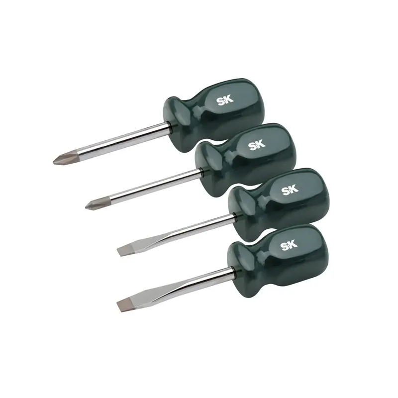 Popular SK Tools - 4 Piece SureGrip Stubby Screwdriver Set - 86325