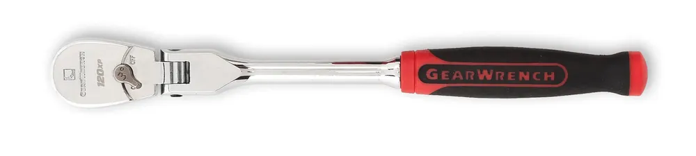 Super Sale GEARWRENCH RAT FLX TD 1/4" 120XP CUSH GRP 81009XP Ratchet
