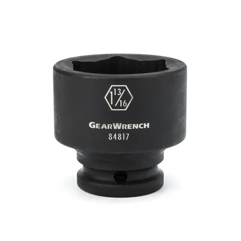 Flash Sale GEARWRENCH 3/4" Drive 6 Point Standard Impact SAE Socket 1-1/2" 84812 Socket