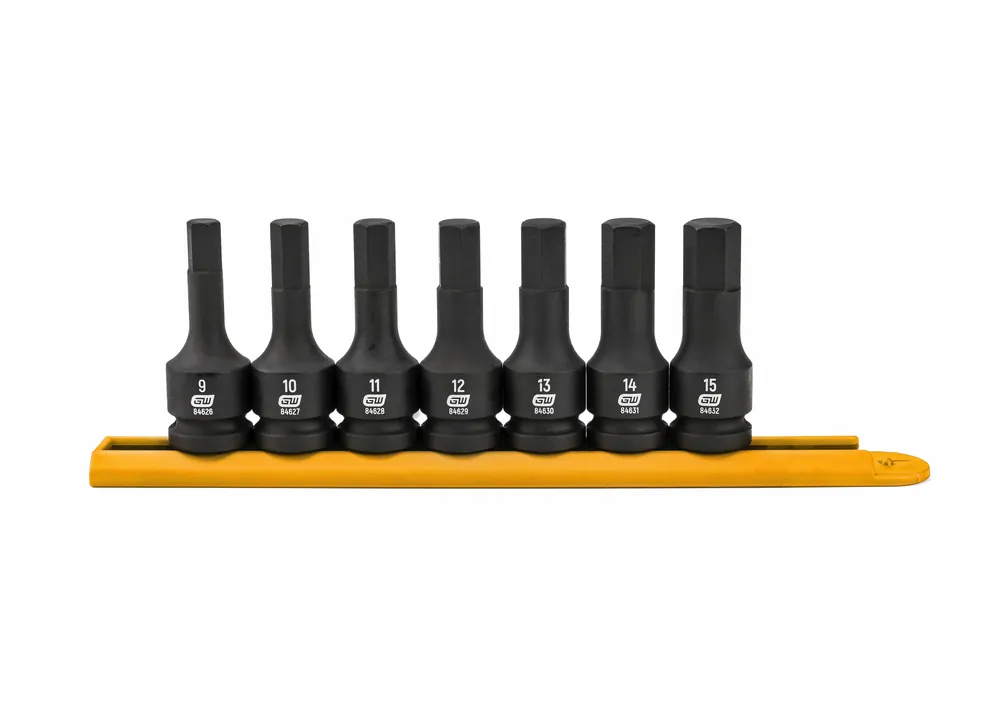 GEARWRENCH 7 Pc. 1/2" Drive Hex Bit Impact Metric Socket Set 84940 Socket Set Cheap