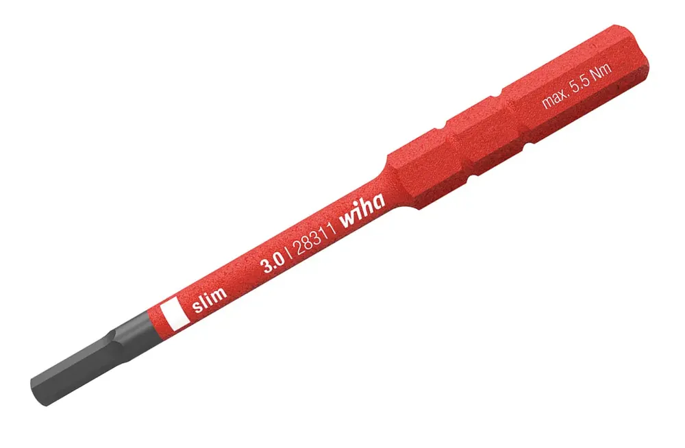 Last Chance Wiha 28338, Insulated SlimLine Hex 6.0mm